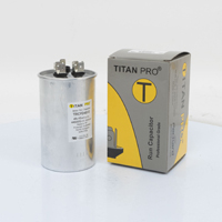 TITAN PRO Run Capacitor 45+10 MFD 440/370 Volt Round